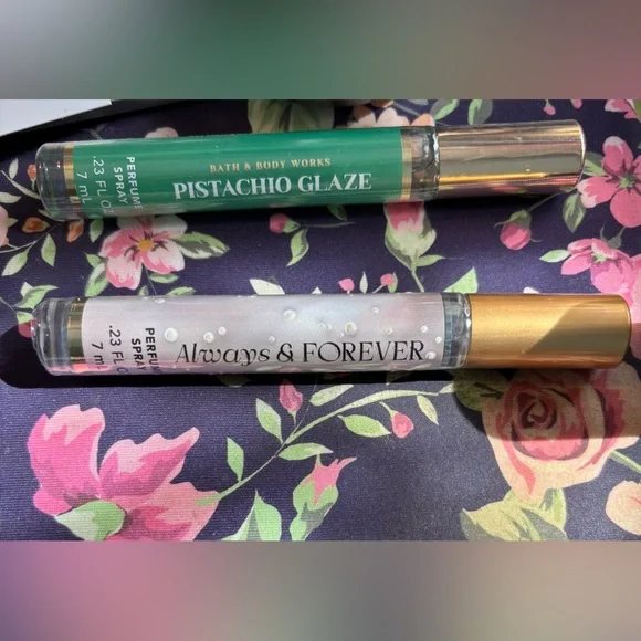 Bath & Body Works Pistachio Glaze and Always & Forever Perfume Set - Picture 1 of 3